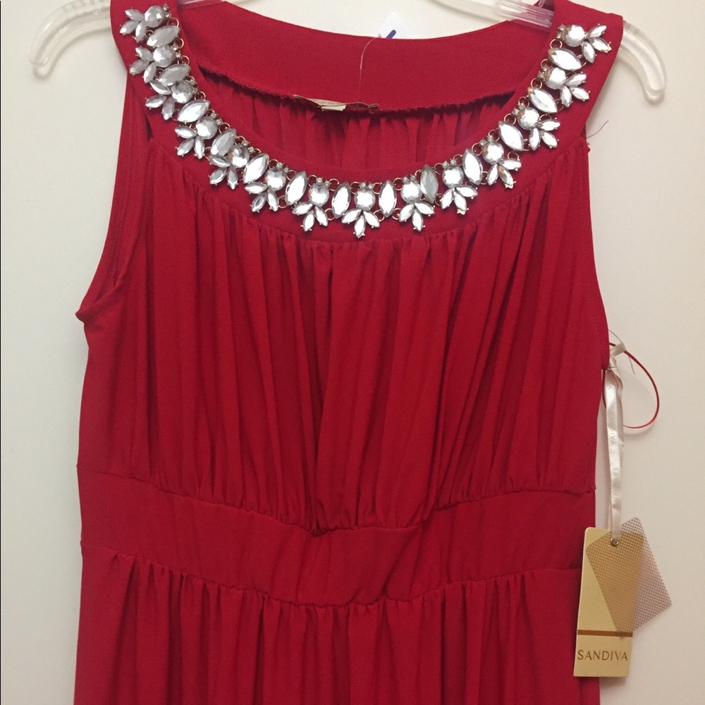 ❤️Red evening dress (new)